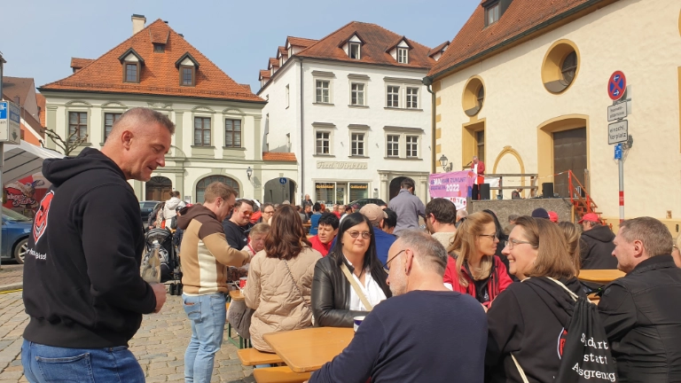 Eindrücke der Maifeier in Amberg 2022