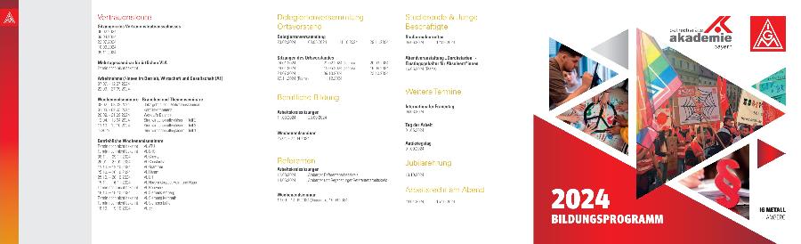 Bildungsprogramm, speziell für Amberg